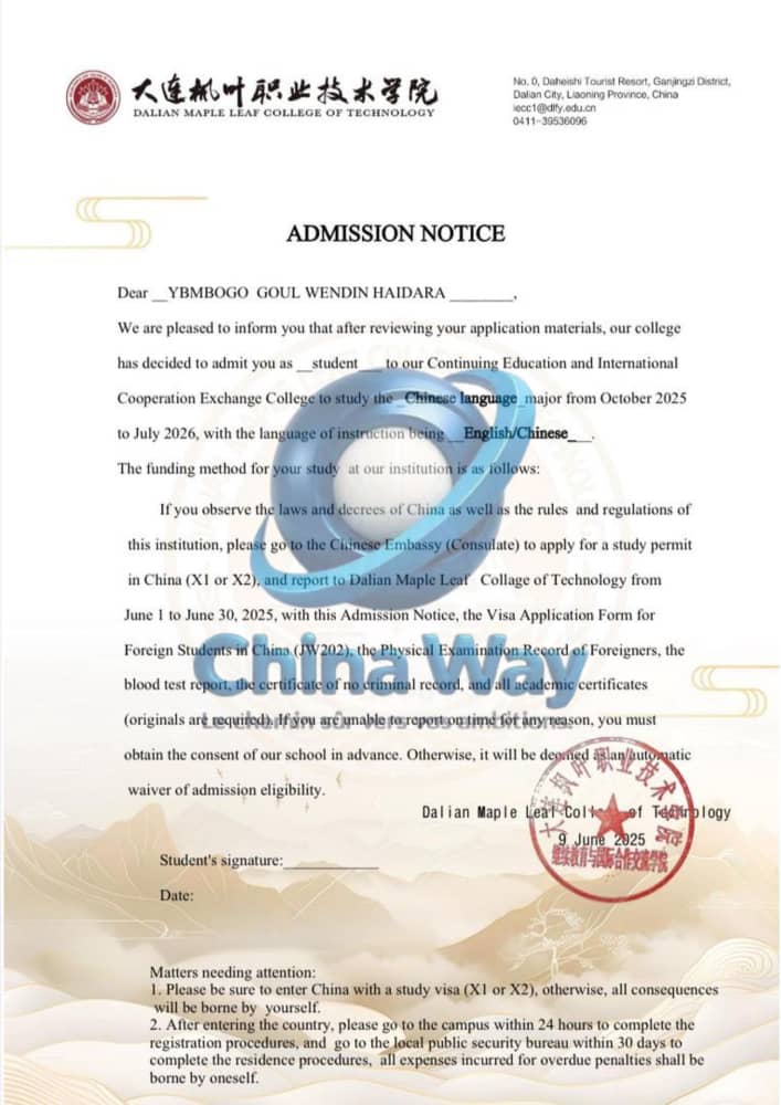 Admission